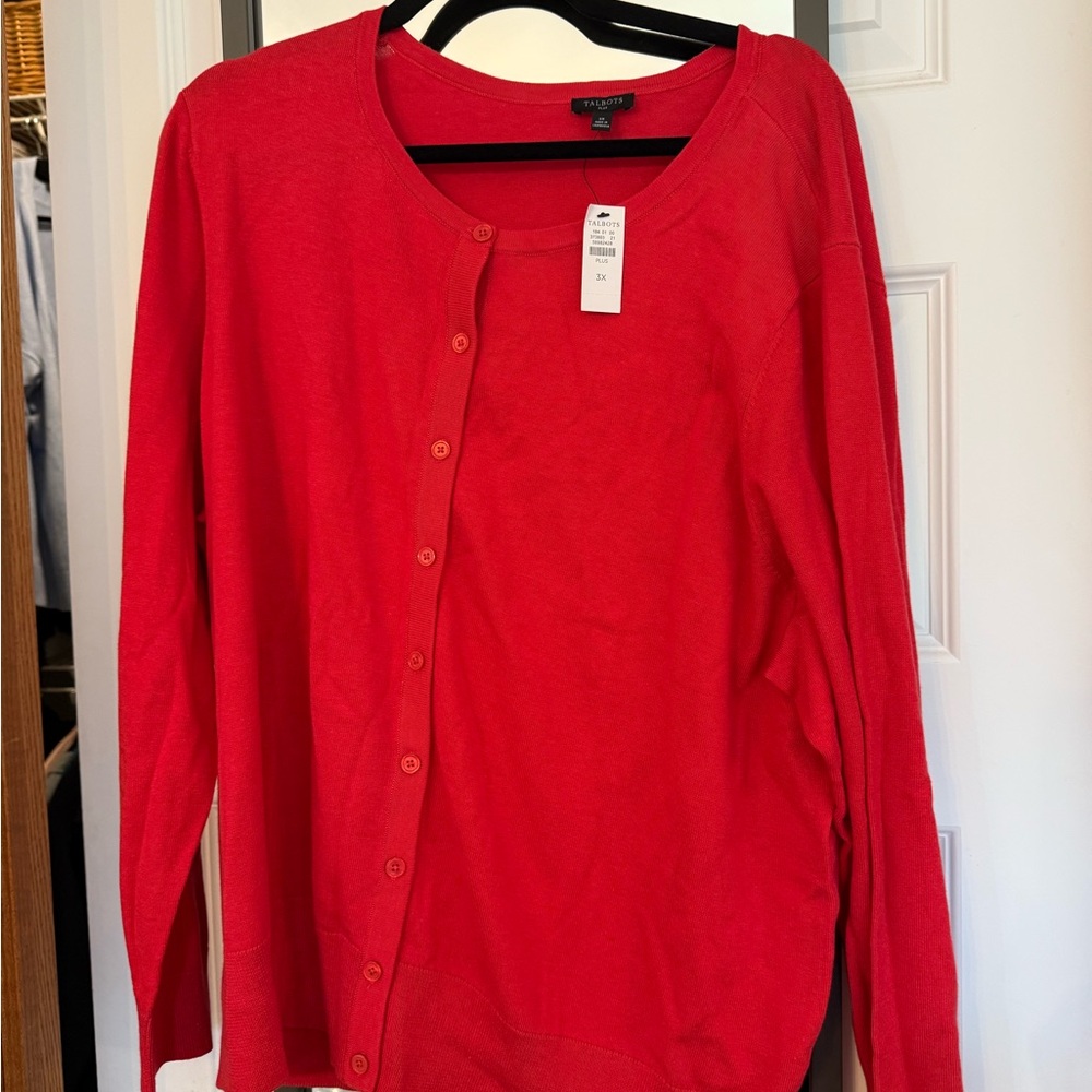 Talbots Red Women's Sweater